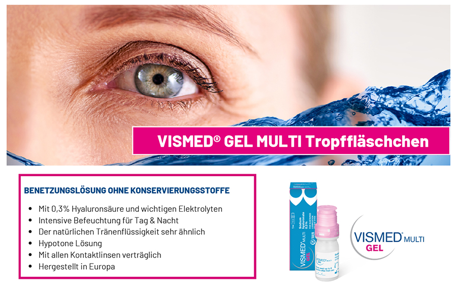 Vismed Gel Multi Tropffläschchen