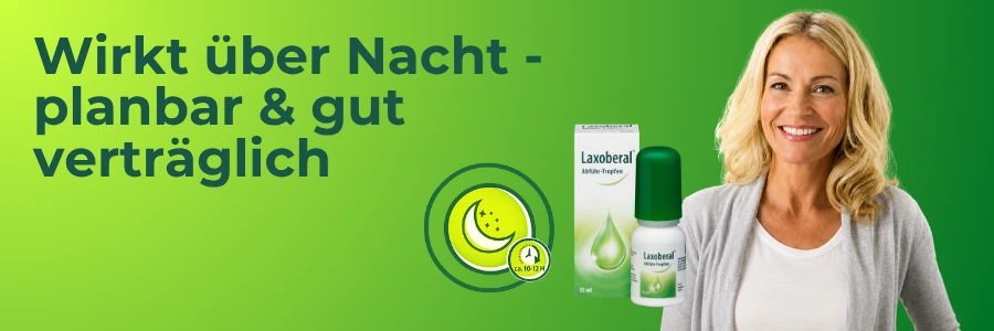 Wirkt über Nacht - planbar & gut verträglich