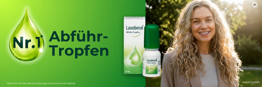 Schonend abführen - individuelle Dosierbarkeit ganz nach meinem Bedarf